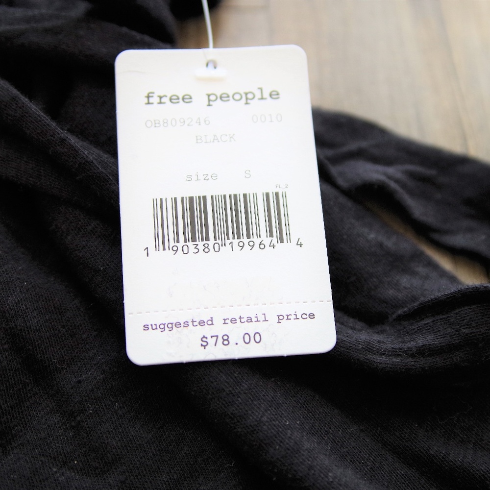 NWT Free People Ballerina Tie Waist Romper - Picture 4 of 4